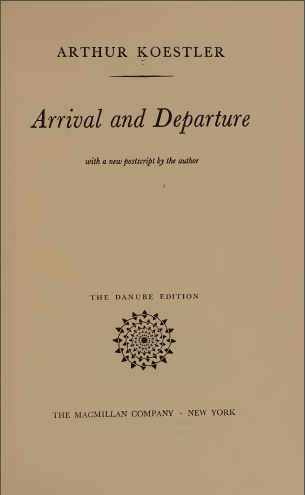 Arrival and Departure - Scanned Pdf + Epub